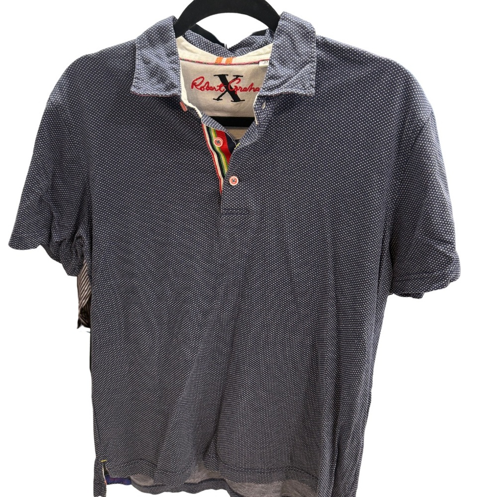 🎯 Robert Graham X Collection Polo Shirt – Tailored Fit (M)